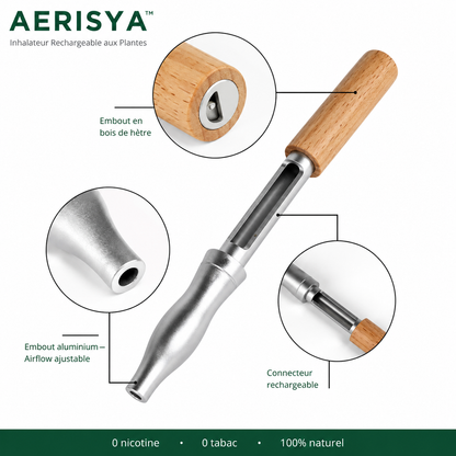 Aerisya — Capsules aromatiques aux huiles essentielles incluses dans le kit